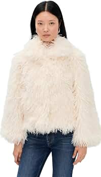 Cinq à Sept Women's Geraldine Coat, Ivory/Ivory, XXS at Amazon